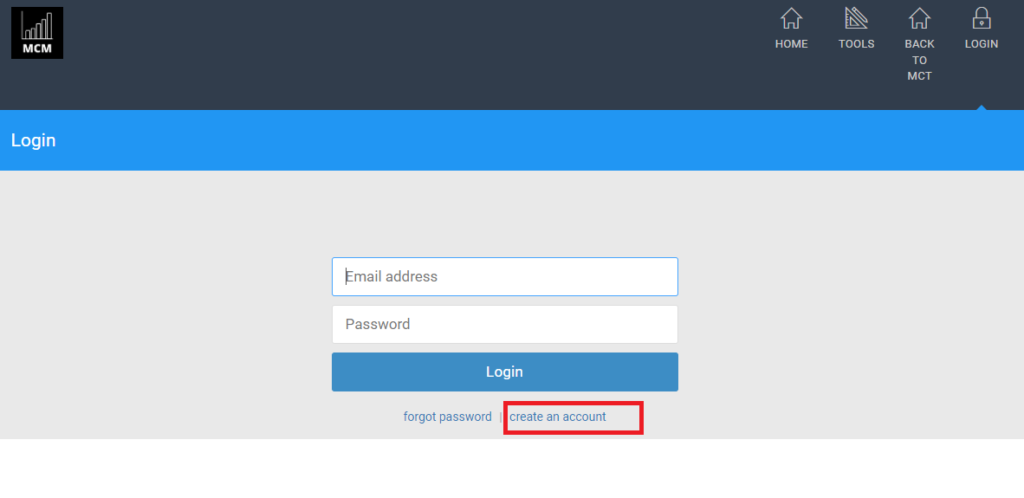 Free SEO Tool Login Page