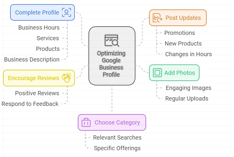 Image of google business optimization tips