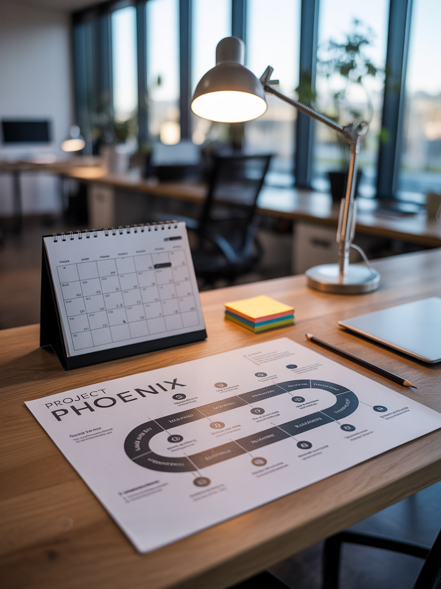 Image of office desk