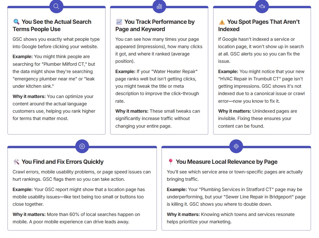 Image of Why Google Search Console Matters for Local SEO