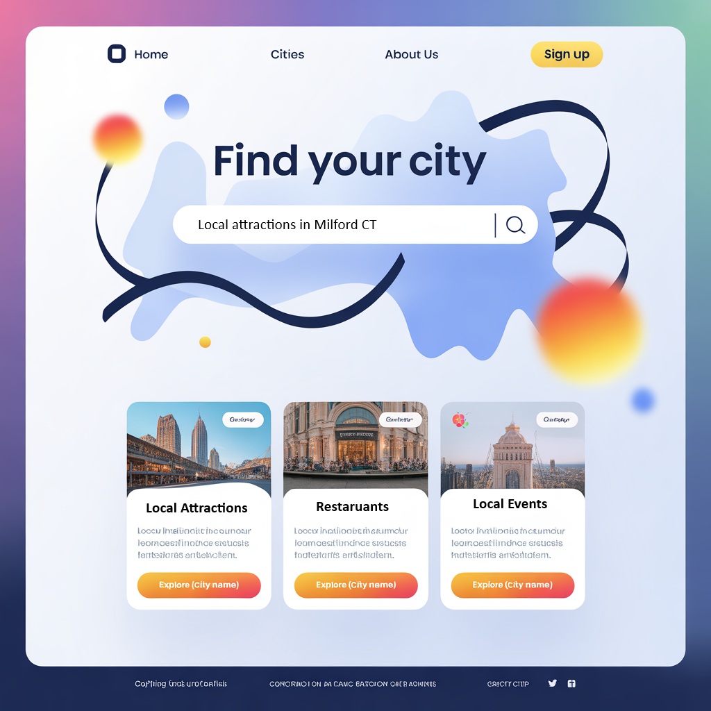 Image of local attractions in Milford CT